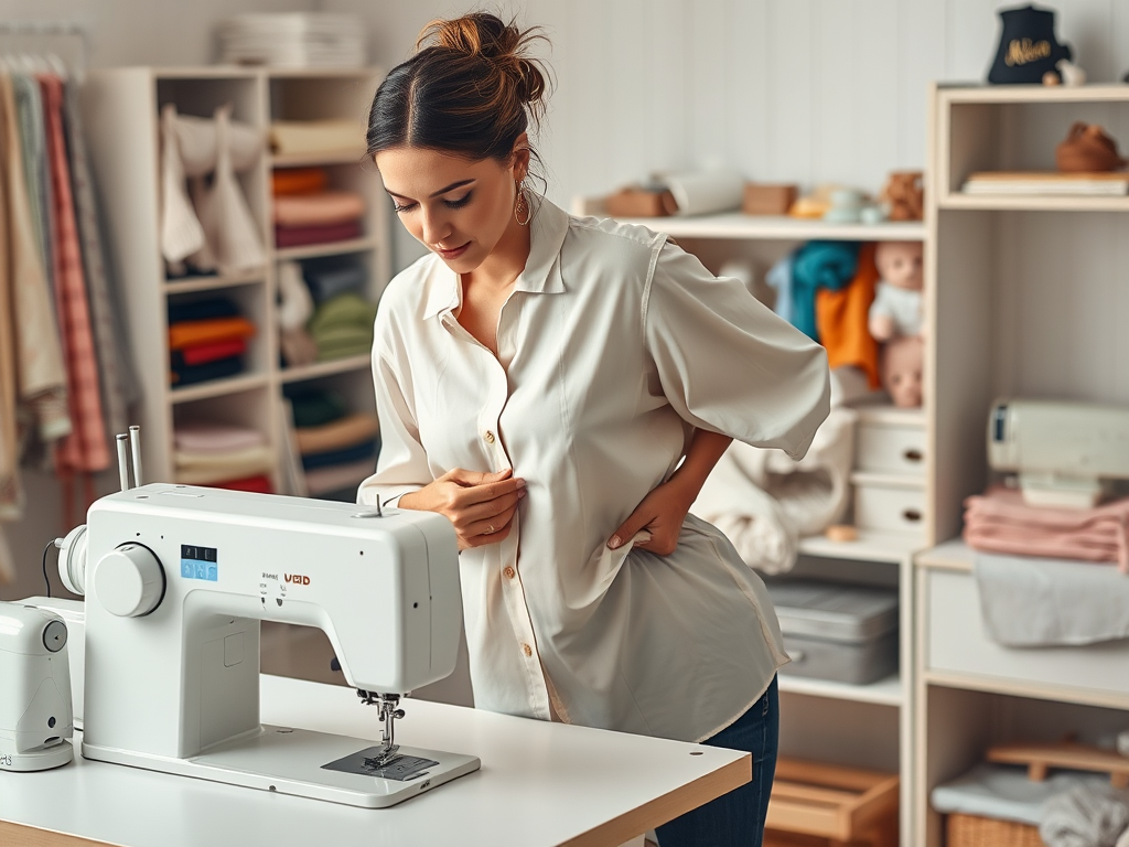 vanbeek-recycel.nl | Blouse kleiner maken: Van wijd naar perfect passend